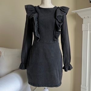 H&M Divided Ruffle Mini Dress